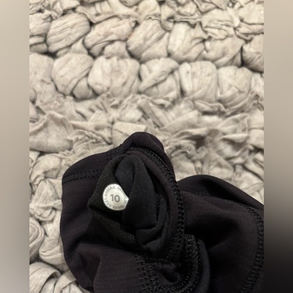 lululemon athletica Wunder Train High Rise Heathered Black Short 8” inseam - Picture 7 of 7